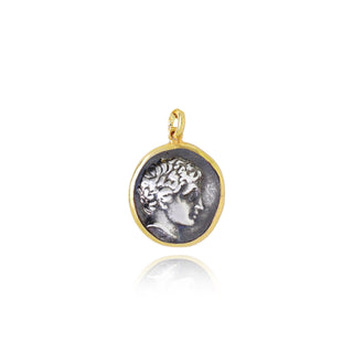 The Chariots Coin Pendant Charm