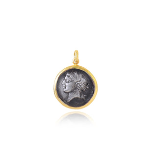 The Campania Coin Pendant Charm