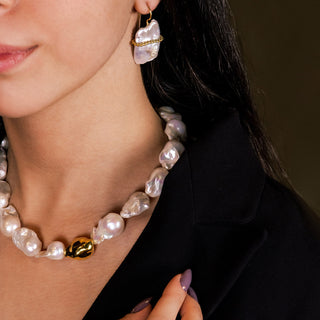 The Ocean Baroque Pearl Necklace