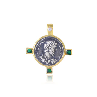 The Julian II Coin Pendant Charm
