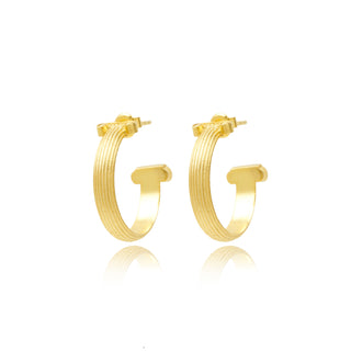 The Ionic Hoop Earrings
