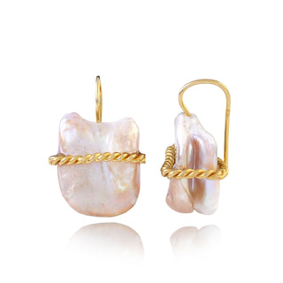 The Diana Baroque Pearl Earrings