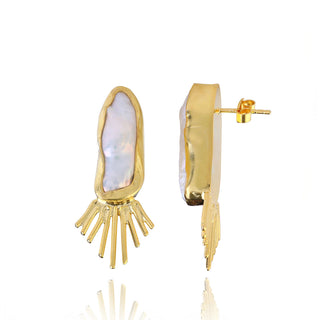The Theia Pearl Earrings image 1