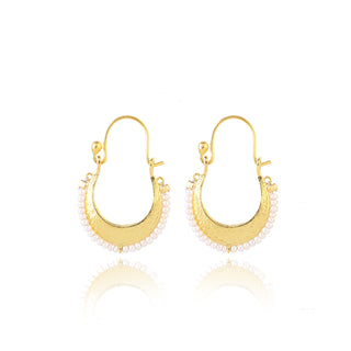 The Harmony Pearl Earrings image 0