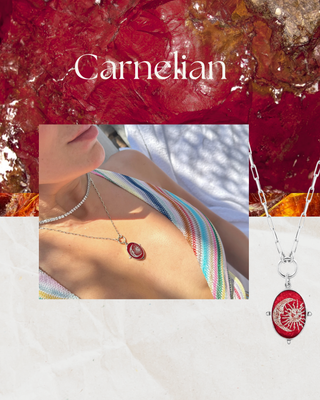 August Birthstone: Carnelian — The Stone of Protection, Balance & Abundance