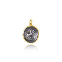 The Chariots Coin Pendant Charm