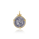 The Lucania Coin Pendant Charm
