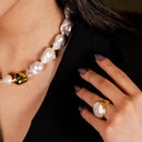 The Aphrodite Baroque Pearl Ring