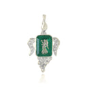 The Victoria Medallion Pendant Charm