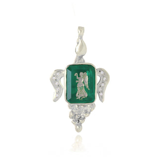 The Victoria Medallion Pendant Charm