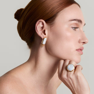 The Aphrodite Baroque Pearl Ring