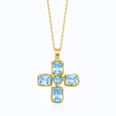 The Aurora Cross Necklace