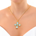 The Aurora Cross Necklace