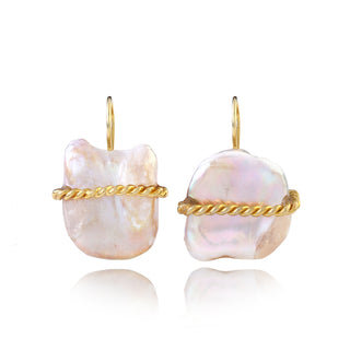 The Diana Baroque Pearl Earrings