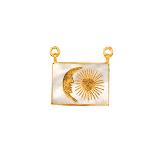 The Moon and the Sun Pendant Charm