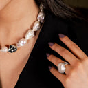 The Aphrodite Baroque Pearl Ring